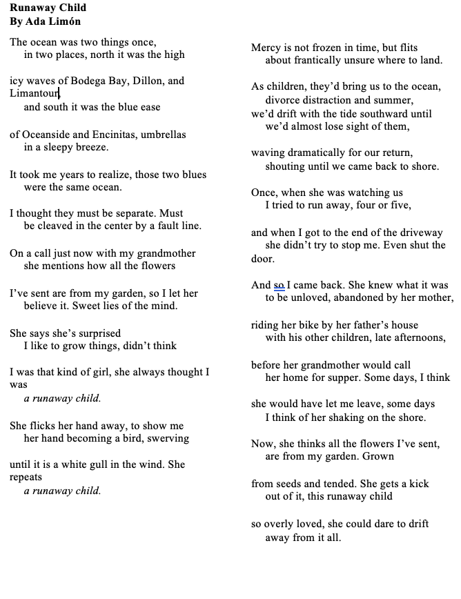 Two Blues One Ocean (Mercy Is Not Frozen)