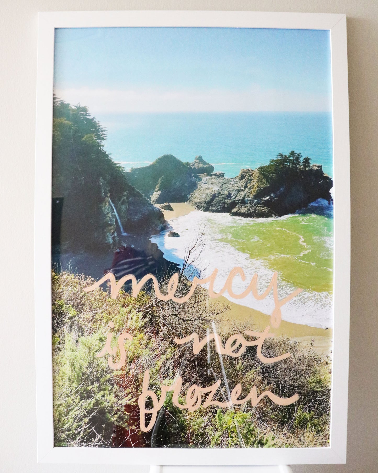 Two Blues One Ocean (Mercy Is Not Frozen)