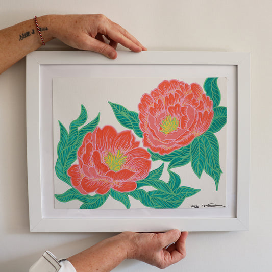 Little Delight #12: Coral Peonies